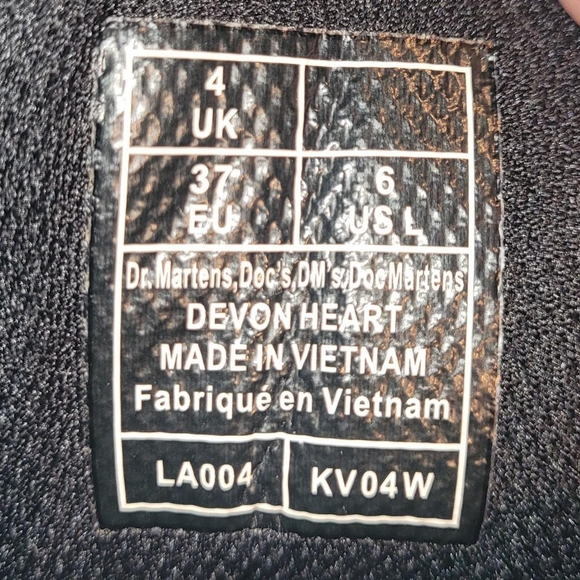 Dr. Martens Devon Heart leather platform boots  in Fuschia Pink - Picture 7 of 7